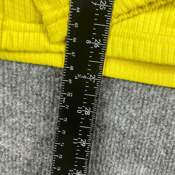 De Marchi Full Zip Cycling Jacket Men's M Yellow Lightweight Performance - Picture 5 of 12